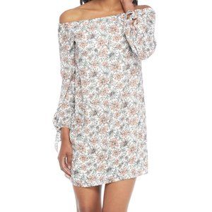 Sam Edelman Off the Shoulder Ditsy Floral Dress